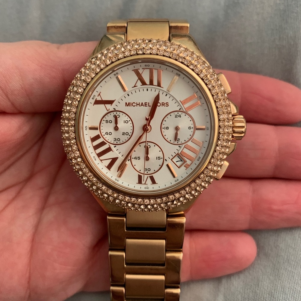Michael Kors women’s rose gold watch